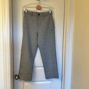 Albion Fit TUXEDO PANTS, GREEN AND BLACK HOUNDSTOOTH